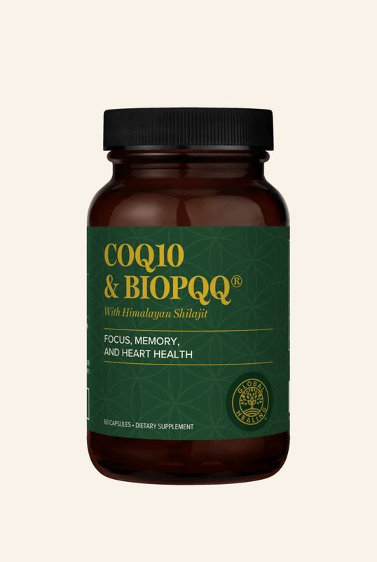 Global Healing Centre CoQ10 &amp; BioPQQ with Shilajit