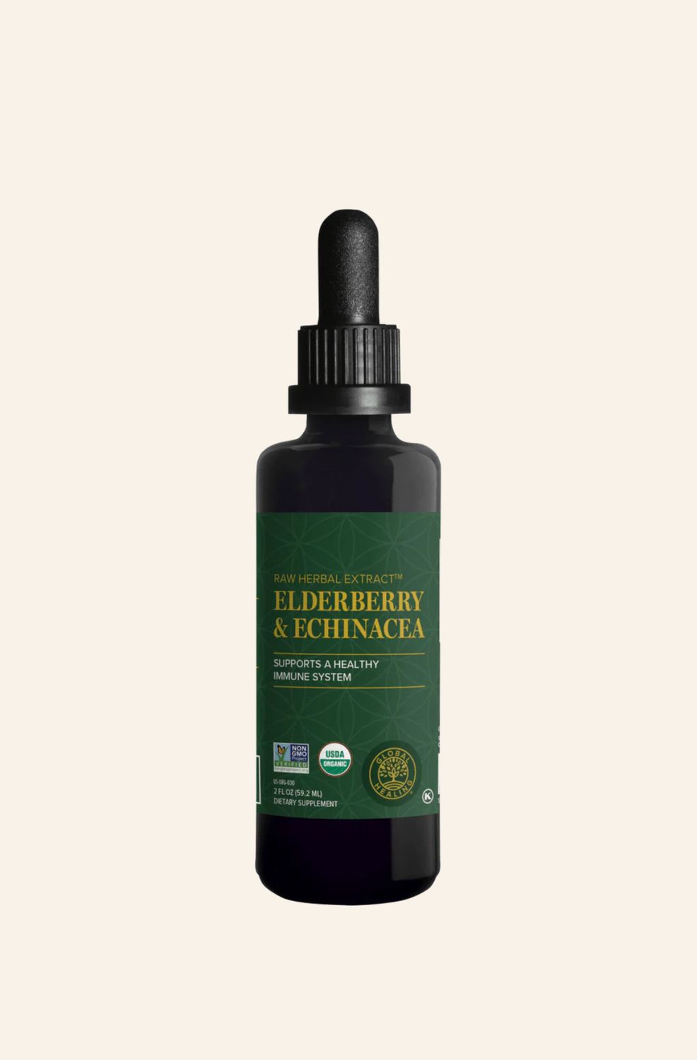 Global Healing Centre Elderberry and Echinacea 