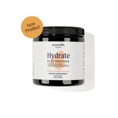 Ameo Life Hydrate Electrolytes - Passion Mango Orange 165g