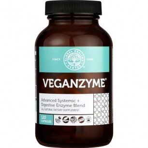 Global Healing Centre VEGANZYME Digestive & Systemic Enzyme for Healthy Digestion