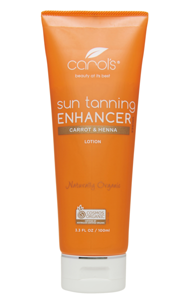 Carol's Organic Sun Tan Enhancer Lotion 100ml