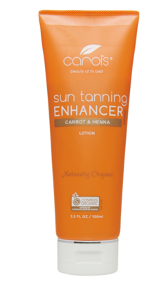 Carol's Organic Sun Tan Enhancer Lotion 100ml Carol's Organic Sun Tan Enhancer Lotion 100ml