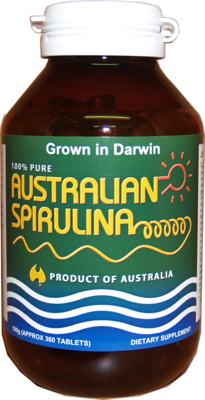 Australian Spirulina 180g (360 tablets)