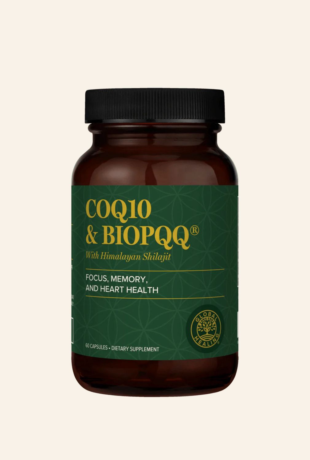 Global Healing Centre CoQ10 & BioPQQ with Shilajit