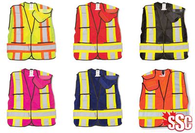 Mesh &amp; Regular Traffic Vests