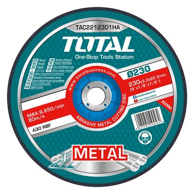 9"X1/8"X7/8" 25PCS Abrasive Metal Cutting Disc Set