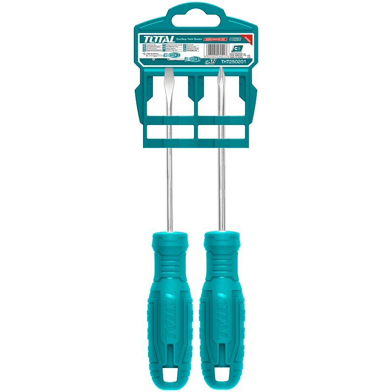 2 Pcs Screwdriver Set with New Handle Design