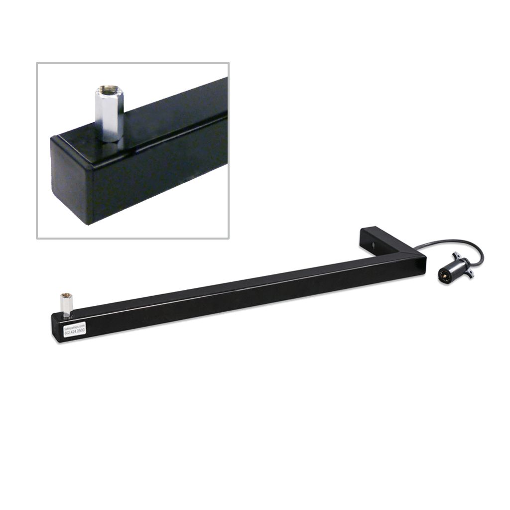 Heavy Duty Hitch Mount, Left Side Offset, for Power Threaded Whips
