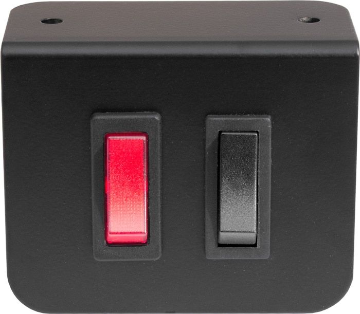 Switch Panel Kit - 1 x Lit Rocker 12Vdc &amp; 1 x 3 Position Rocker 766155   Safety Supplies Canada