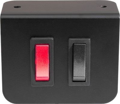 Switch Panel Kit - 1 x Lit Rocker 12Vdc &amp; 1 x 3 Position Rocker 766155   Safety Supplies Canada
