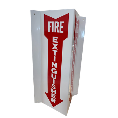 Fire Extinguisher 3D Stand-Out Sign