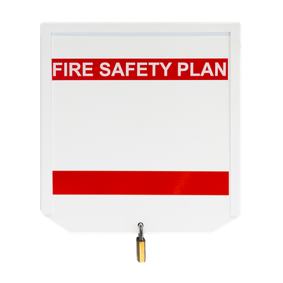 12-Guage Steel Heavy Duty Fire Safety Plan Box