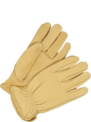 Grain Deerskin Driver Tan - XXL