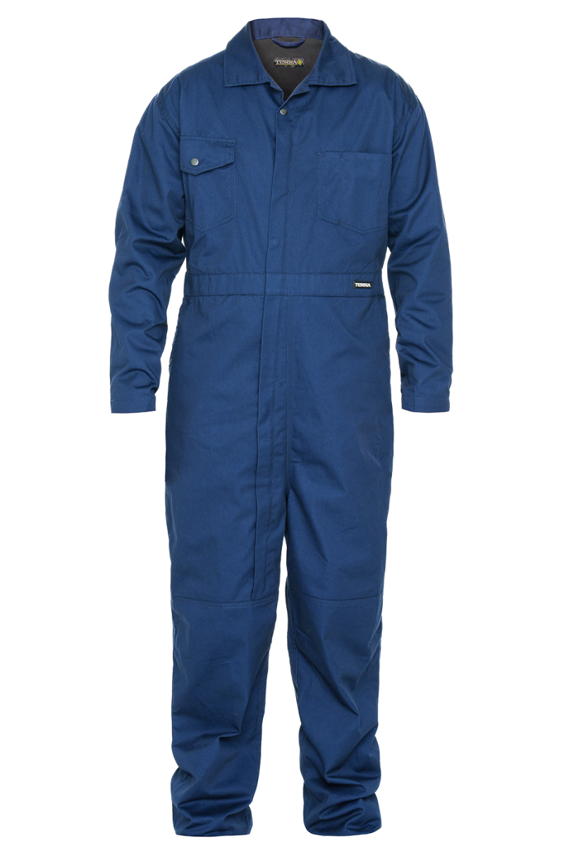 Terra Coverall Basic with Action Back - Navy