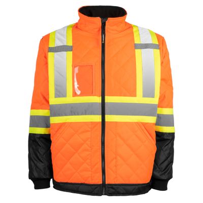 Terra Hi-Vis Freezer Jacket - RFLT Band
