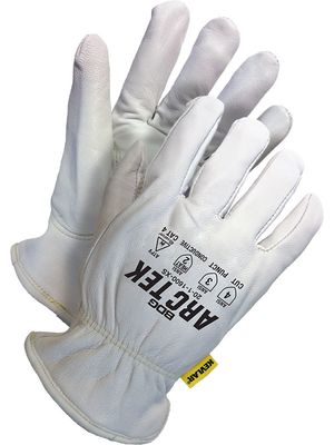 Arc-Tek Grain Pearl Goatskin Driver with Kevlar? Lining - Pack of 6 | Cut Level 4 | Bob Dale Gloves
