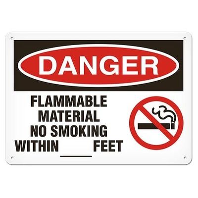OSHA Safety Sign | Danger Smoke Within  | INCOM SS1072V, SS1072A, SS1072P, SC1072V, SC1072A, SC1072?