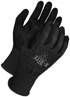 Black 18G Cut Resistant HPPE Black Palm | Cut Level A4 | Pack of 12