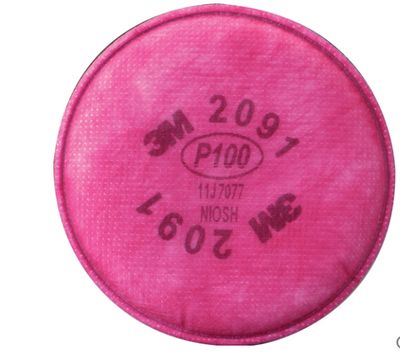 Pancake Filter | P100 Filter | 3M 2091   Safety Supplies Canada