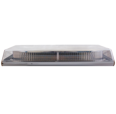 Amber &amp;Amp; Blue 16" Slim Profile LED Snow Plow Mini Lightbar Permanent Mount