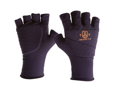 IMPACTO Specialty Nylon Lycra Glove - 3/4 Finger Style