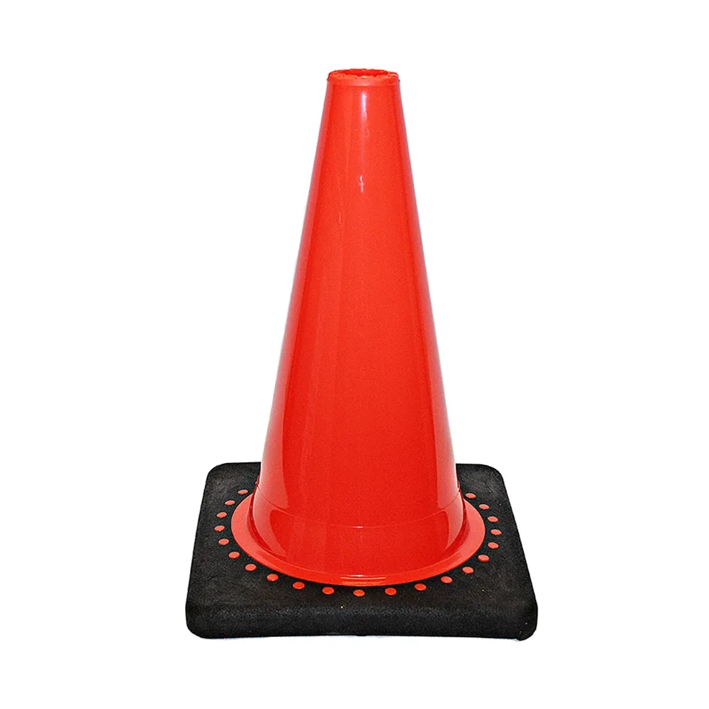 Traffic Cone - Orange - Black Base