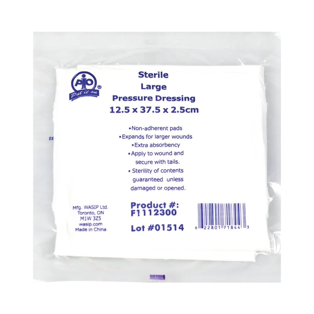 Pressure Dressing - 12.5 x 37.5 x 2.5cm - Pack of 12