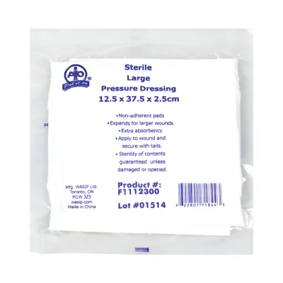 Pressure Dressing - 12.5 x 37.5 x 2.5cm - Pack of 12