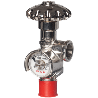 3/4" Nitrogen Valve with Gauge