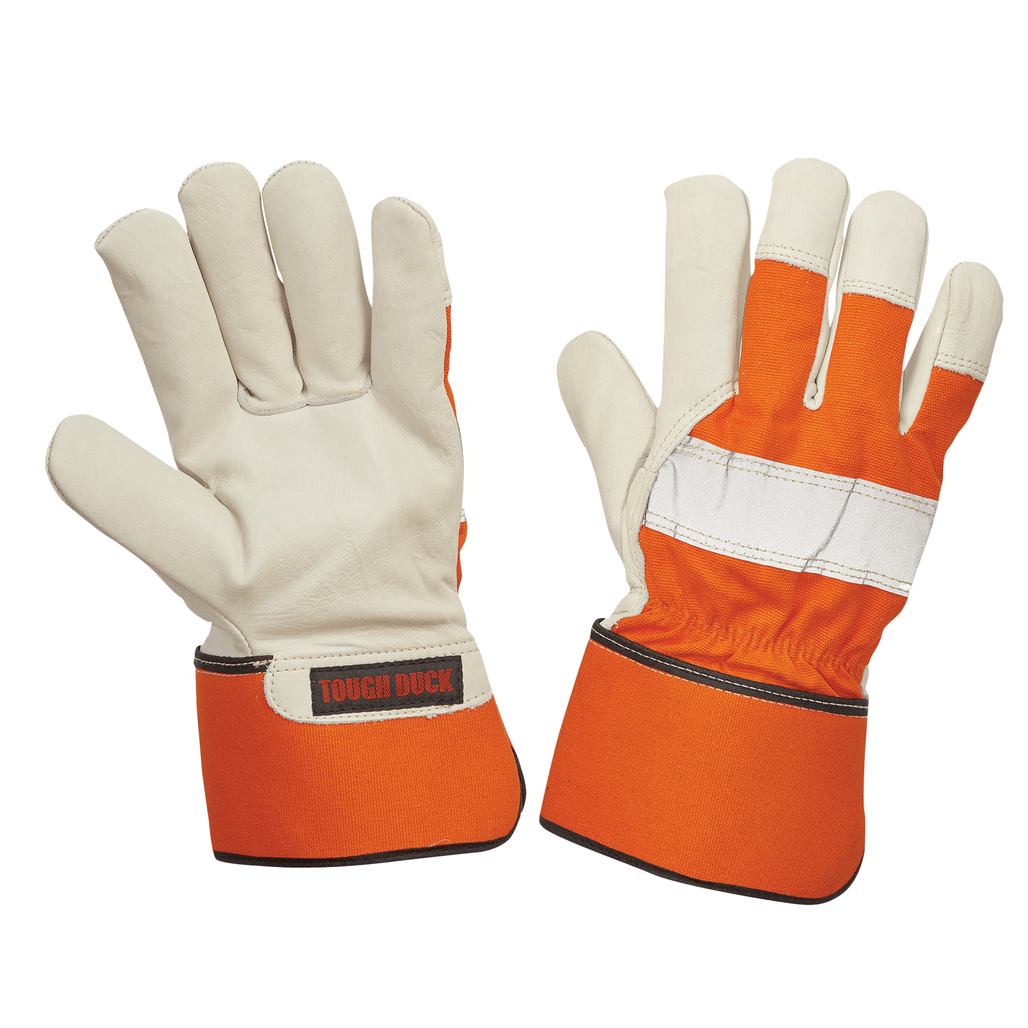 3M? Thinsulate? Insulation Lined Full Grain Hi-Vis Fitters Glove | Tough Duck G79416   Safety Suppl?