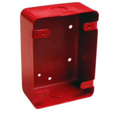 Series 700 Surface Mount Backbox Red