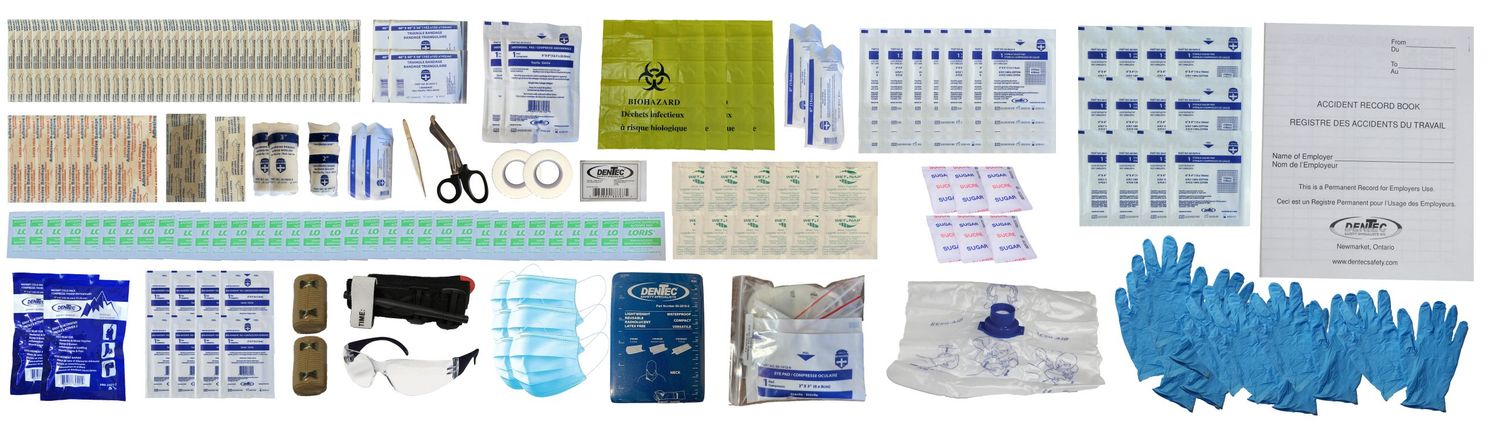 BC CSA Z1220 Intermediate Medium First Aid Kit Refill