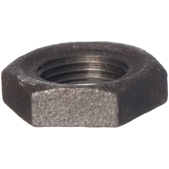 1/2" Locknut - Black