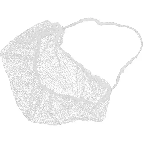 Beard Nets, Nylon, White | Zenith SGY078   Safety Supplies Canada