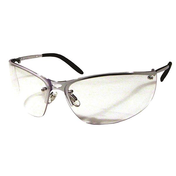 MEIV Silver Metal Frame with Spatula Temples - CSA