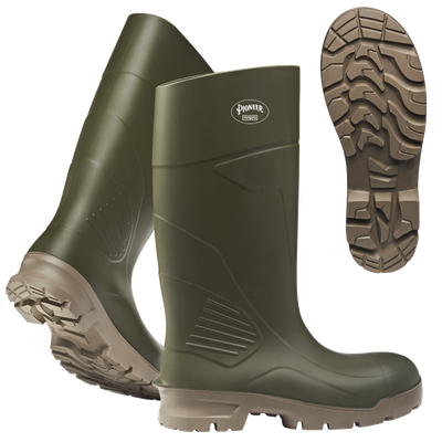 Ranpro Premium PU Soft Toe Boot - Green B405SOF.GR   Safety Supplies Canada