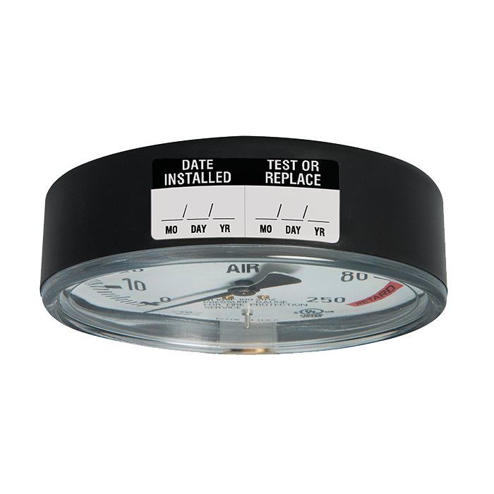 Sprinkler Gauge Installation Label - Roll/300
