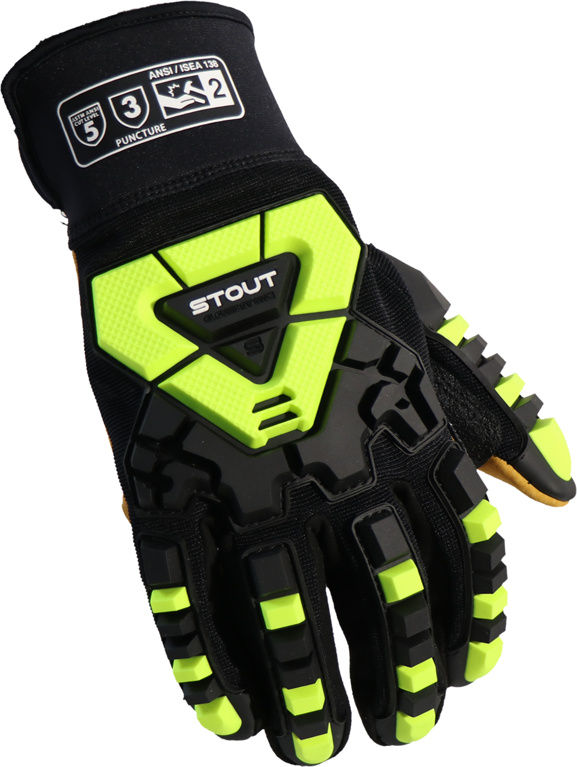 Juggernaut Series The Steamroller Gloves with Impact Protection | Cut Level A5