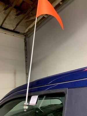 Window Mount Whip - 3 Ft - Panama - WMW