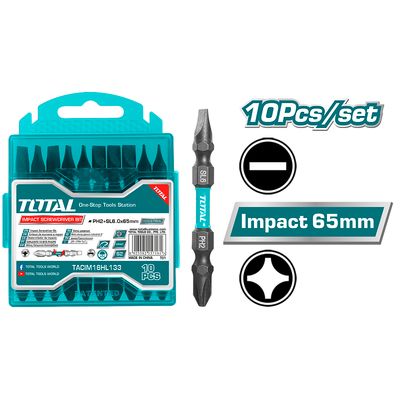 PH2+SL6X2 1/2" Impact Screwdriver Bit TACIM16HL133 Total Tools Canada