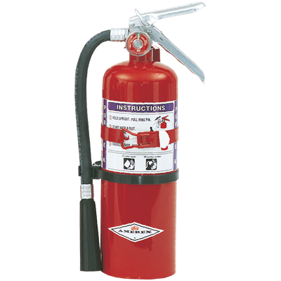 Amerex PK (Purple K) Extinguishers with Vehicle Bracket/Wall Hanger