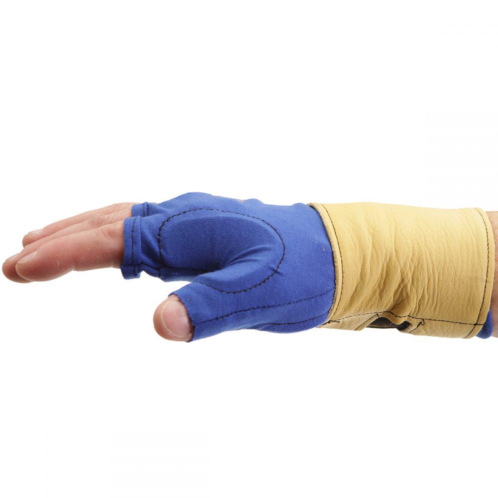 IMPACTO Wrist Support Glove Liner - Fingerless Glove with Wrist Restrainer | Sold by Each 714-20-PR�