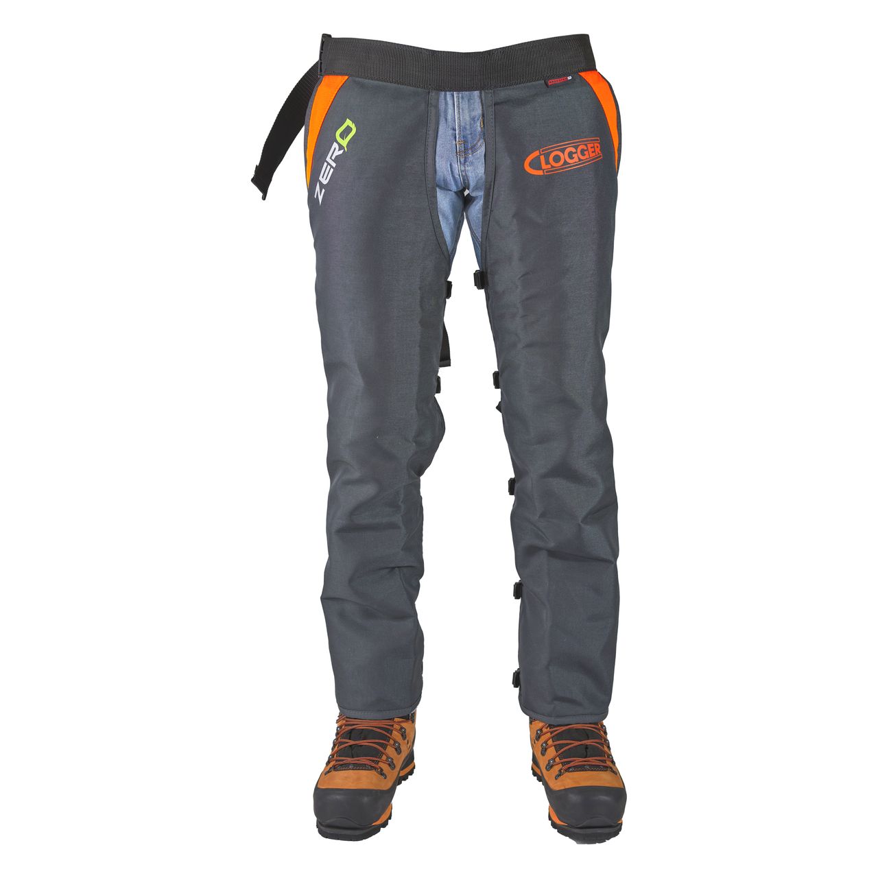 Clogger Zero Light and Cool Chainsaw Chaps Apron Style