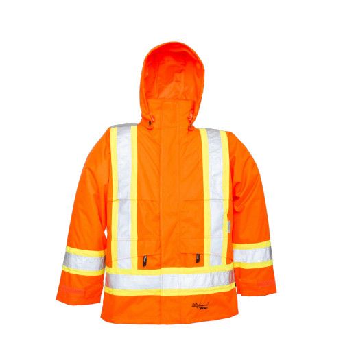 Professional? Journeyman 300D Safety Jacket with Zip Slash Pockets