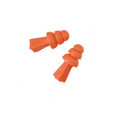 Tasco Tri-Grip TPE Earplug in Ziploc Bag - 100 Pair/Dispenser 769009/769010 Dentec Safety