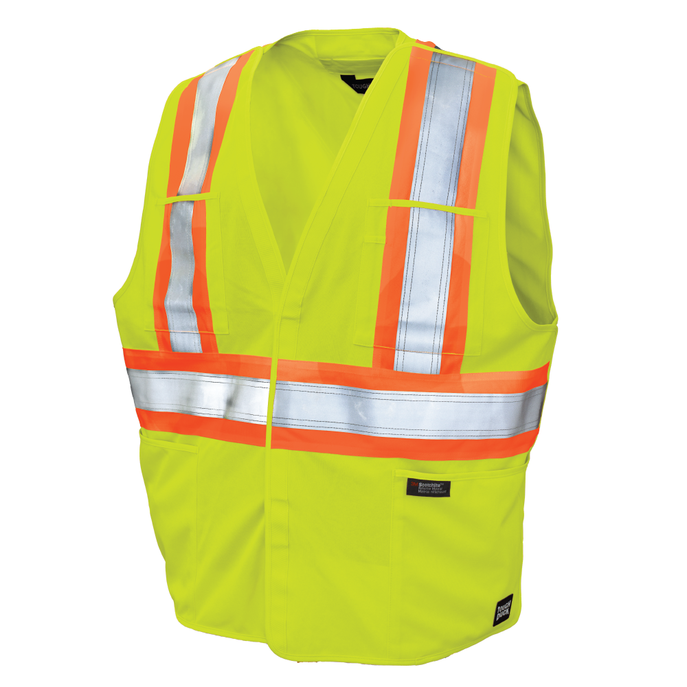 Tricot Five-Point Tear Away Vest | Tough Duck