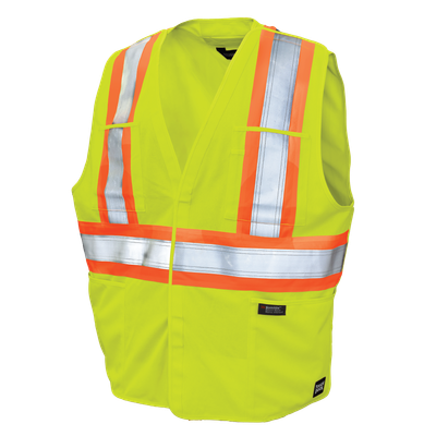 Tricot Five-Point Tear Away Vest | Tough Duck