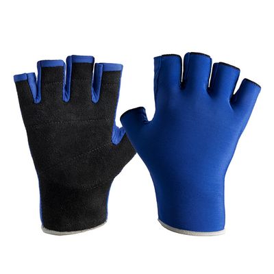 IMPACTO Anti-Impact Glove with Sorbothane Pad and Black Suede Cover - Half Finger Style | Sold by E…