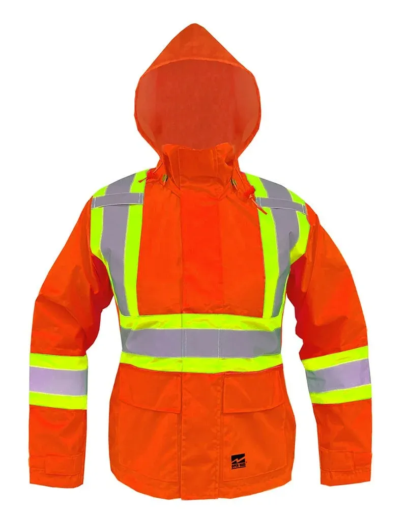 Open Road? 150D Ladies Safety Jacket - Hooded