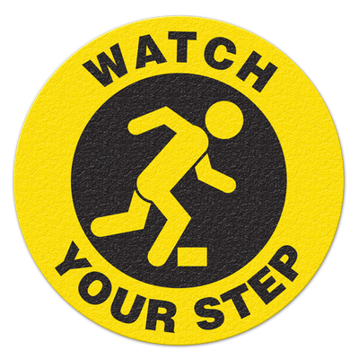 WATCH YOUR STEP (Trip) - Floor Sign FS1034V INCOM